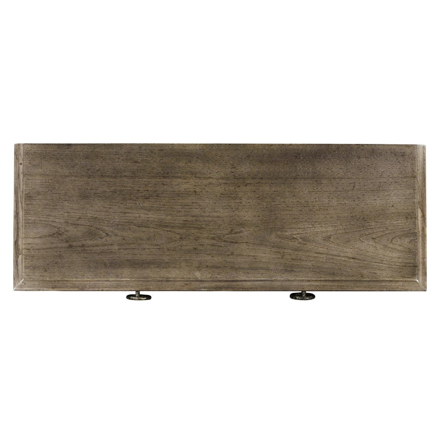 Small Dark Grey Chestnut Narrow Console