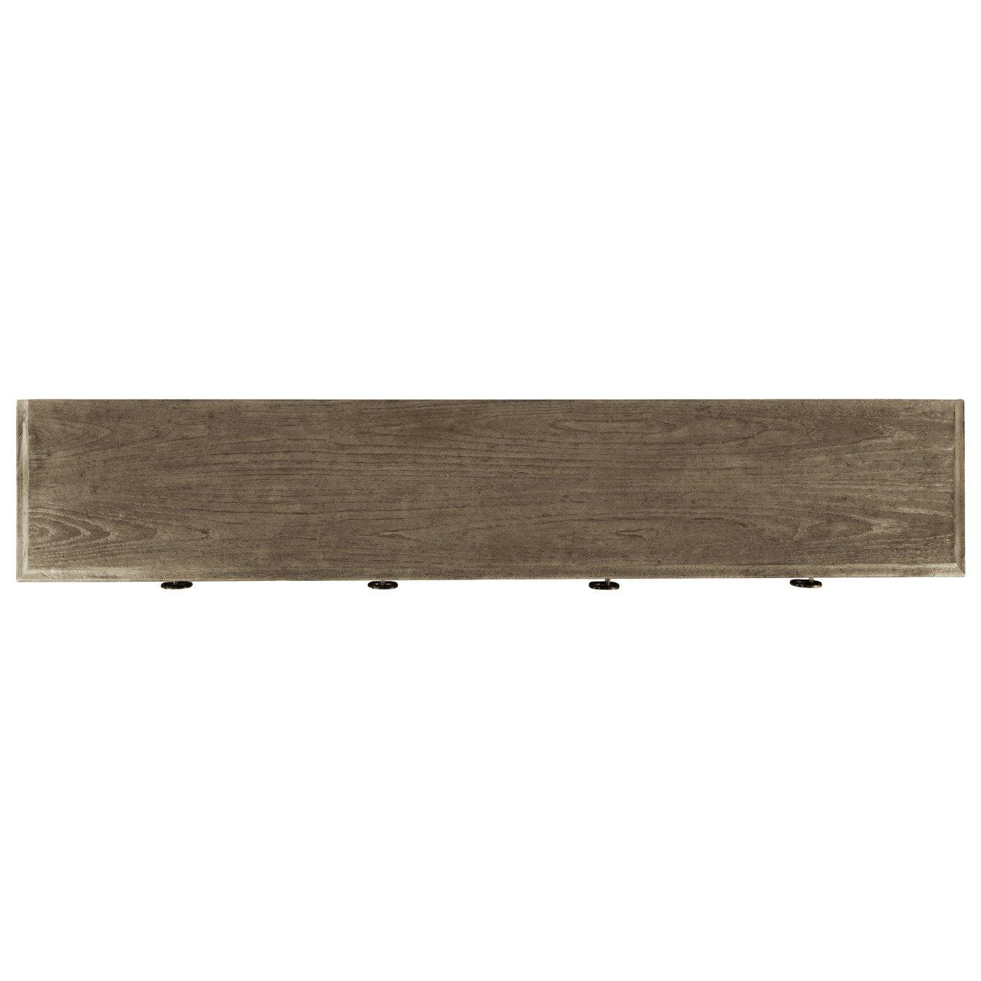 Large Dark Grey Chestnut Narrow Console