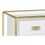 Gilded Iron Chest of Drawers in Biancaneve