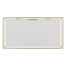 Silver Iron Chest of Drawers in Biancaneve