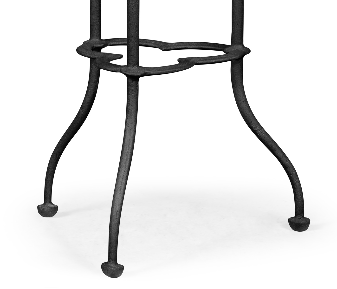 Trefoil Light Brown Chestnut Side Table