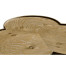 Trefoil Limed Chestnut Side Table