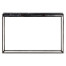 Rectangular Iron Console Table with a Black Marble Top Rectangular Iron Console Table with a Black Marble Top