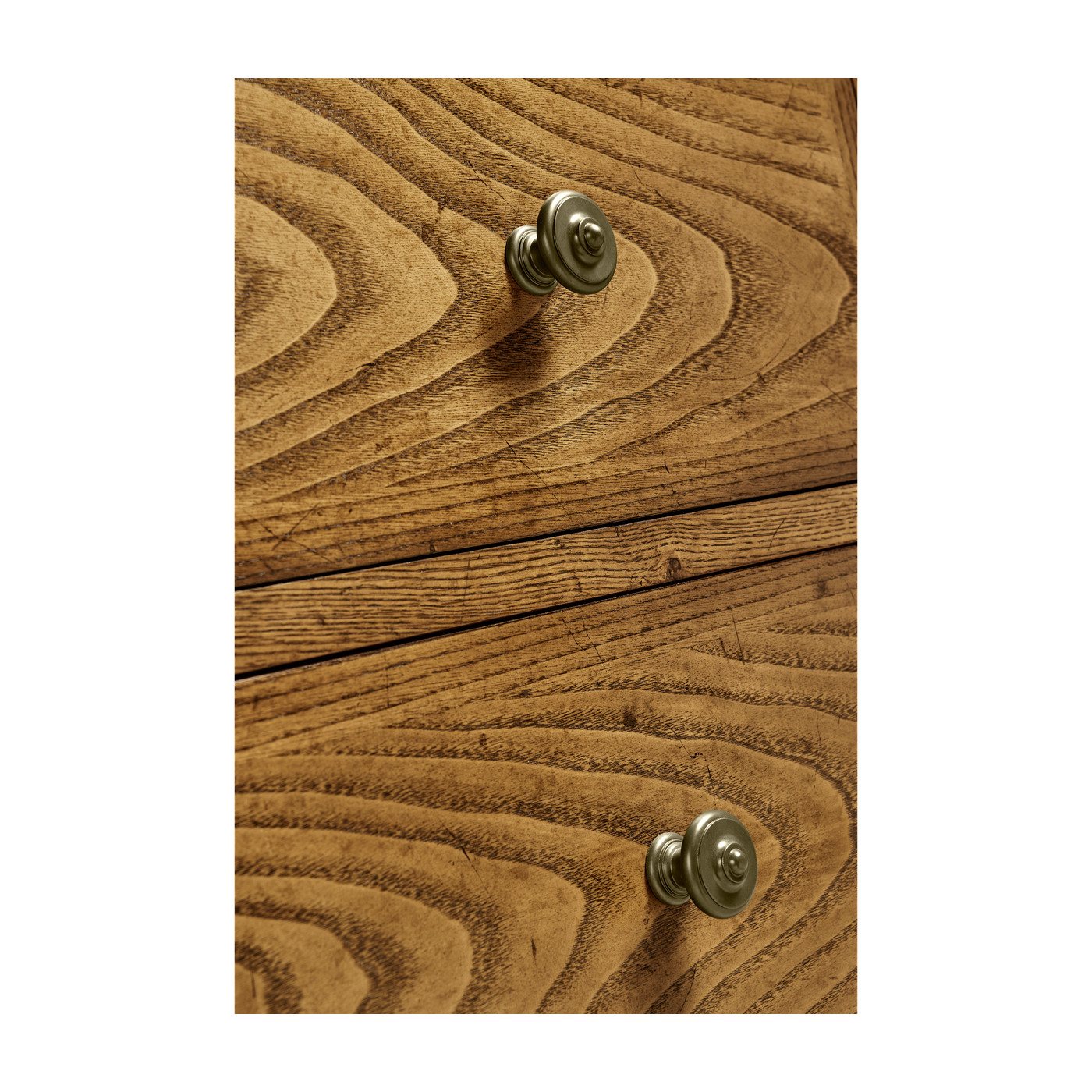 Light Brown Chestnut Buffet Cabinet