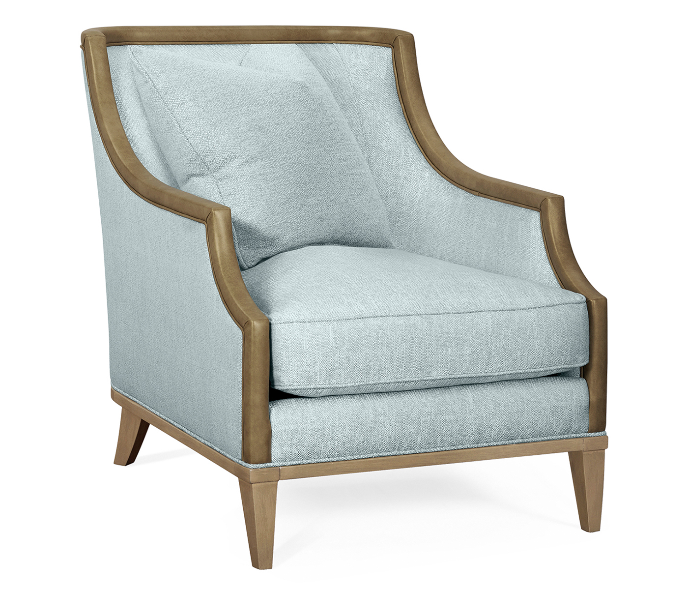 Casual Sloped Arm Lounge Chair