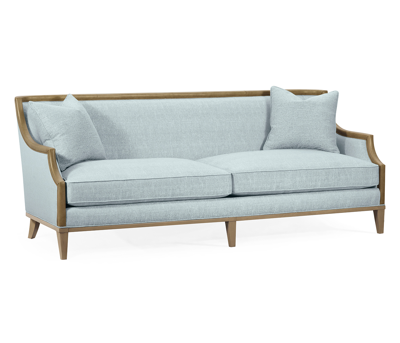 Casual Sloped Arm Sofa