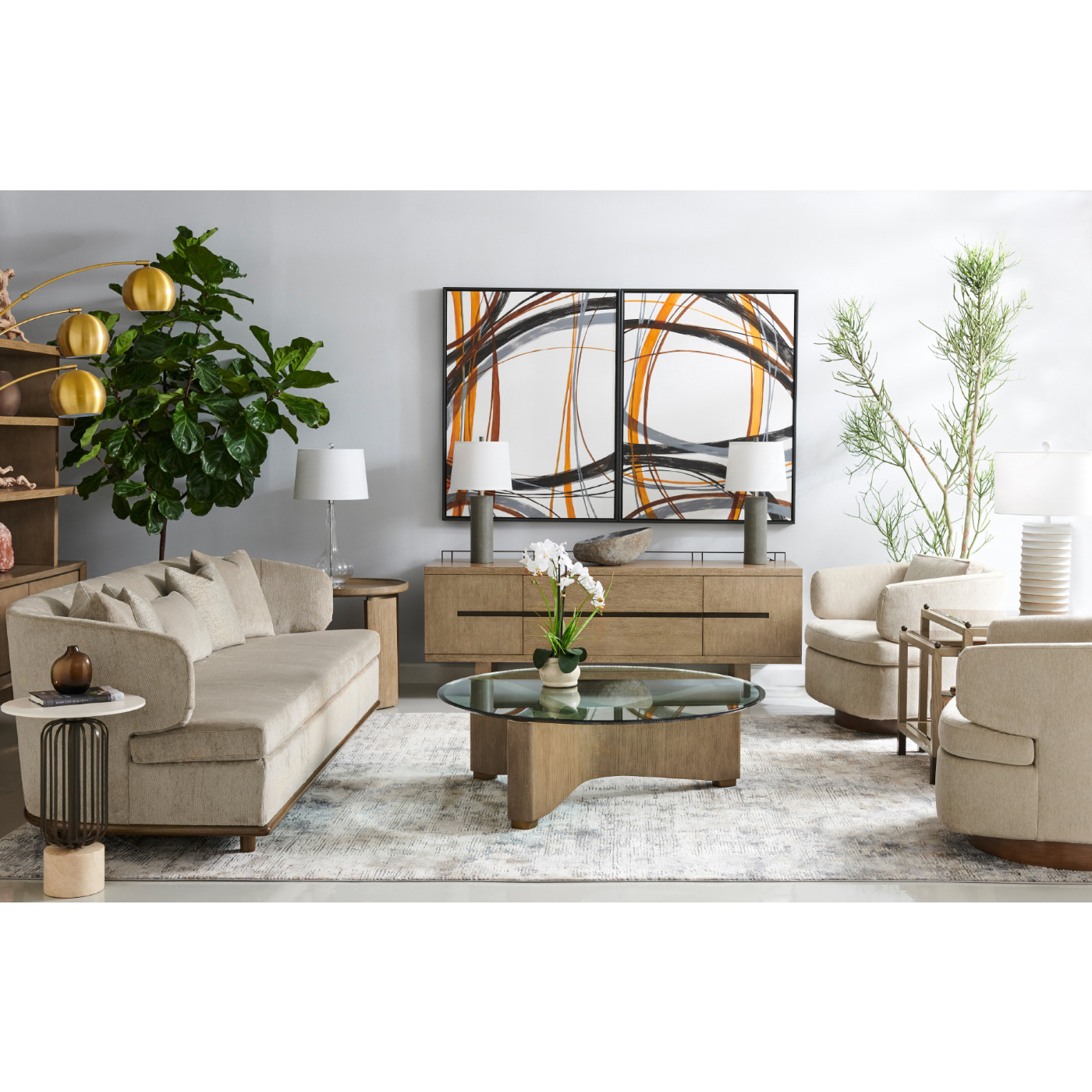 Cambrio Round Side Table