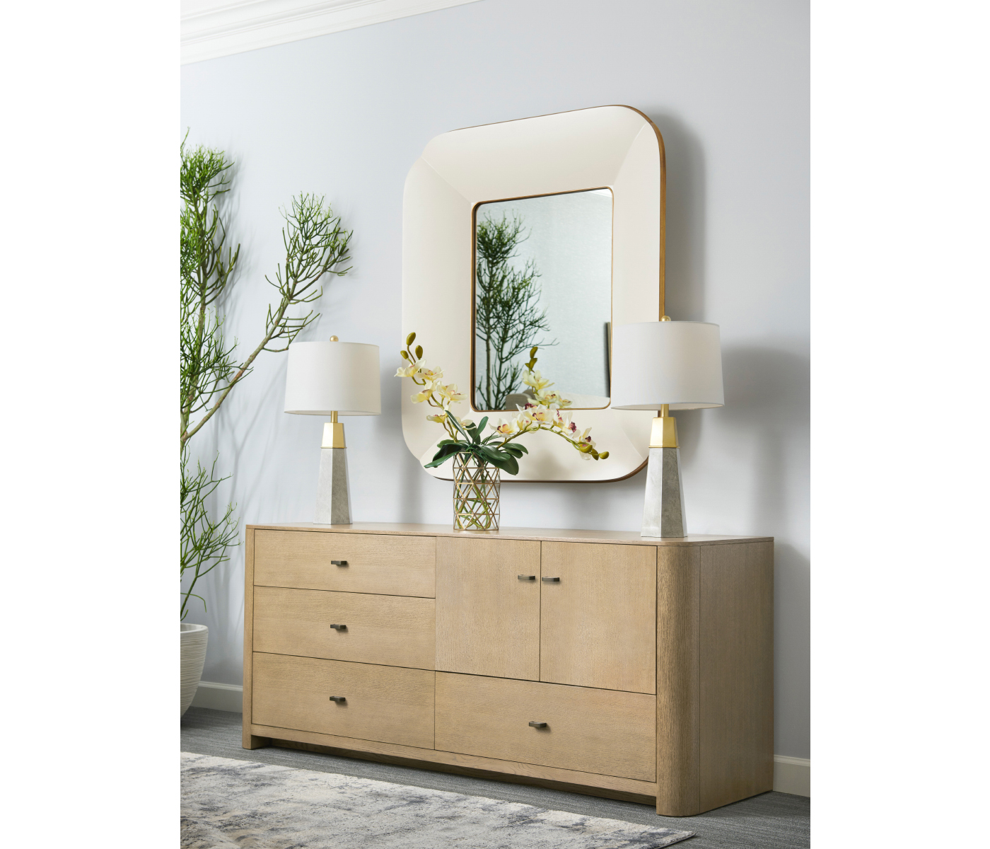 Cambrio Gilded Mirror