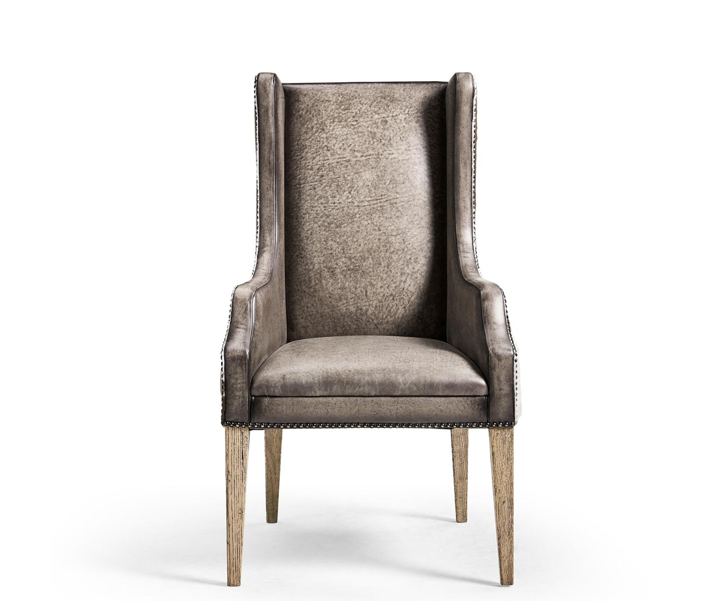 Sagehill Leather & Hide Dining Wing Chair