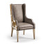 Sagehill Leather & Hide Dining Wing Chair