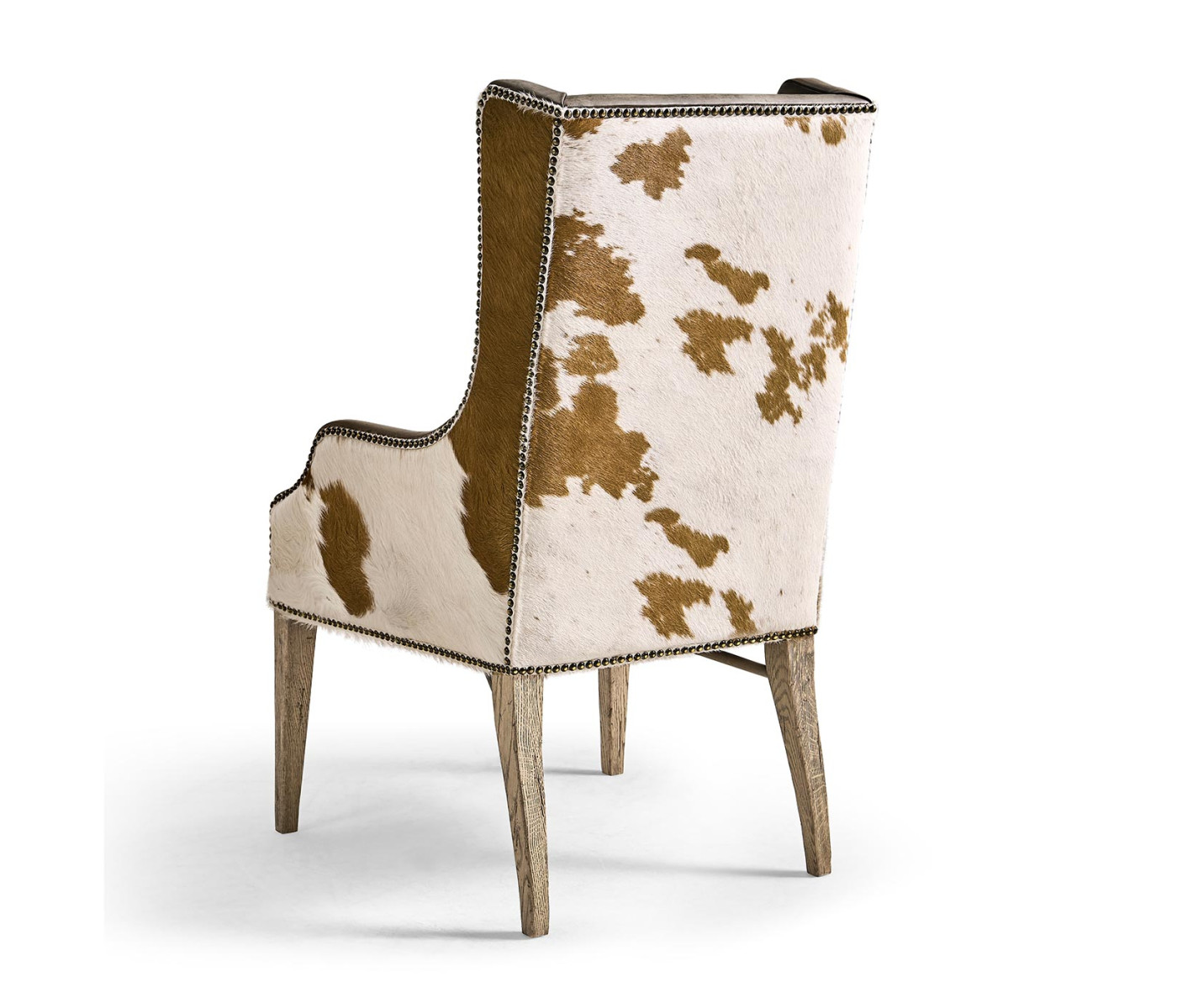 Sagehill Leather & Hide Dining Wing Chair