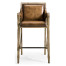 Echo Canyon Leather & Hide Bar Stool