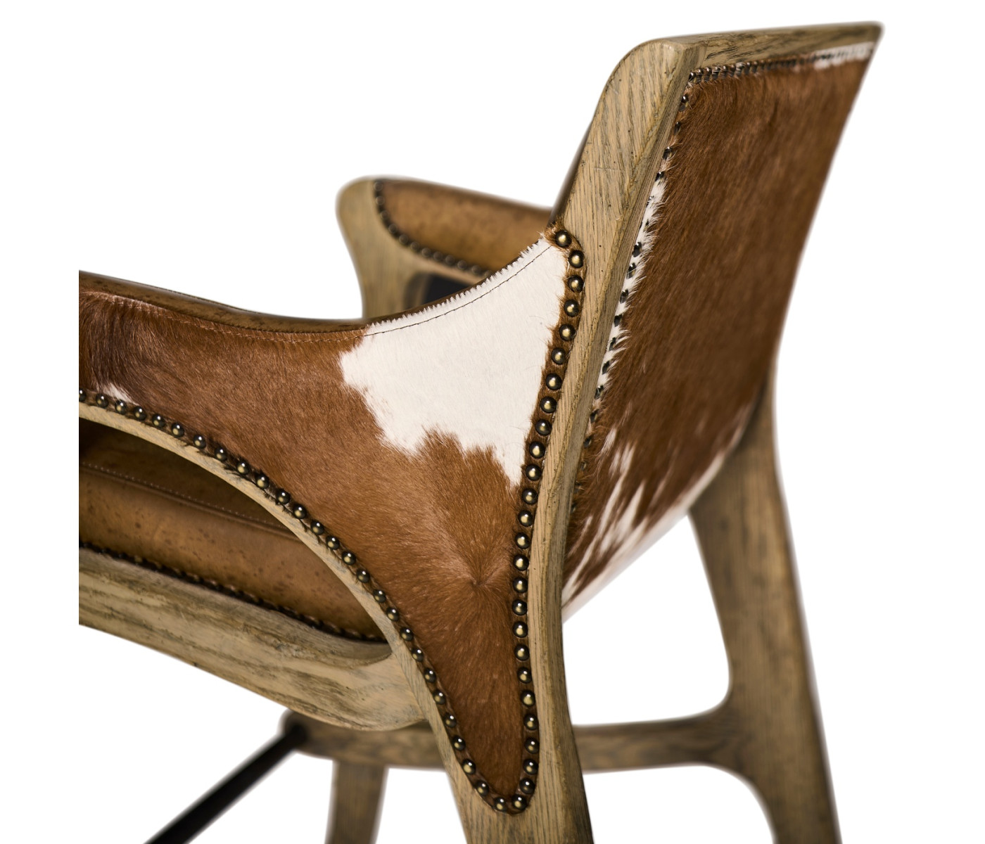 Echo Canyon Leather & Hide Bar Stool