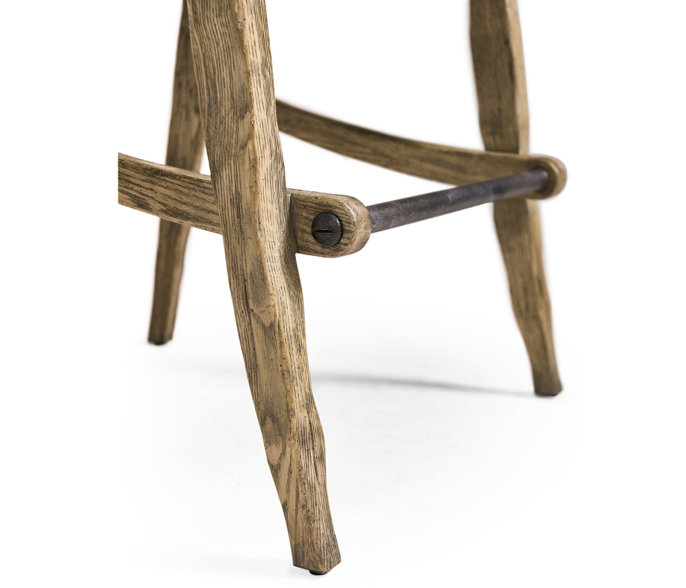Echo Canyon Leather & Hide Bar Stool
