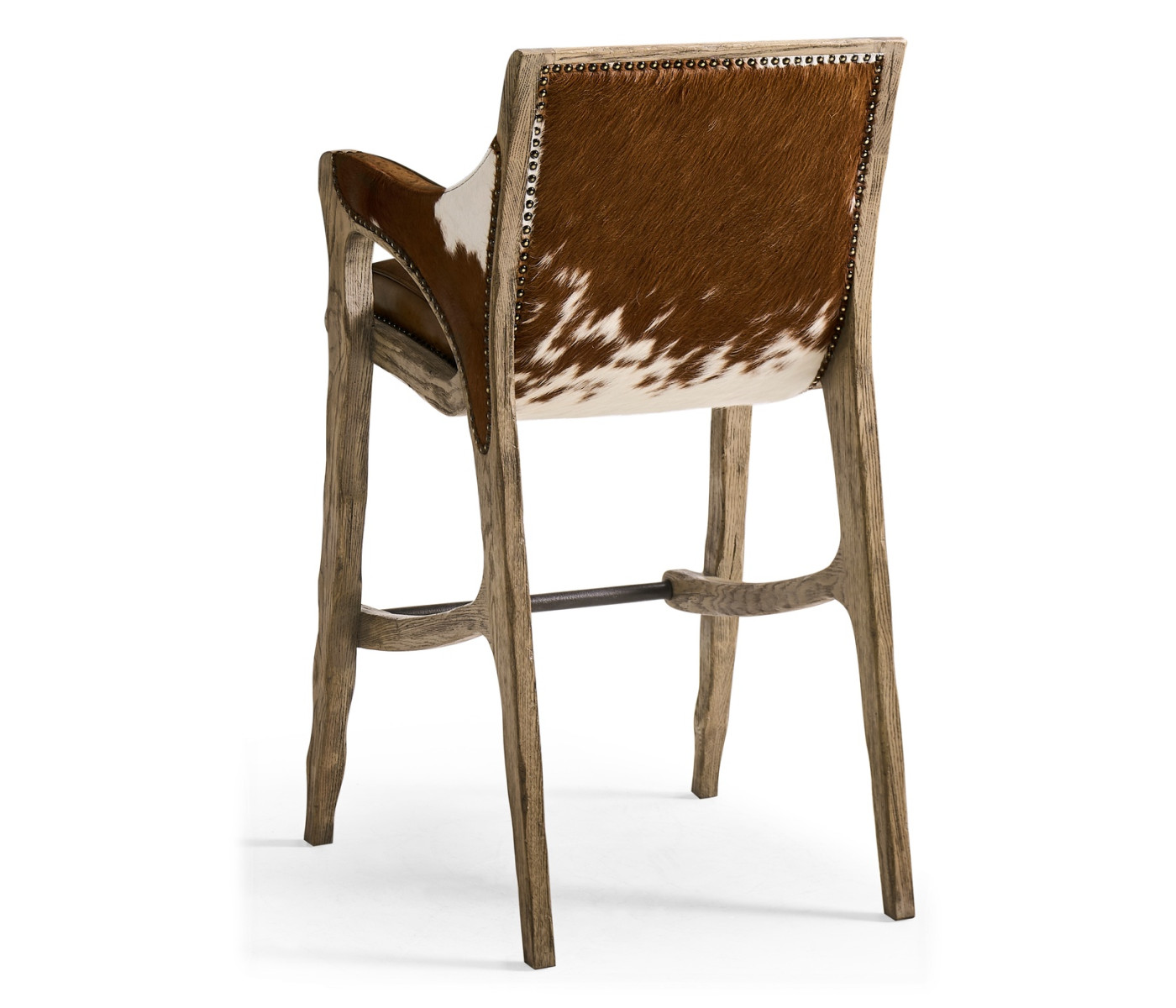 Echo Canyon Leather & Hide Bar Stool