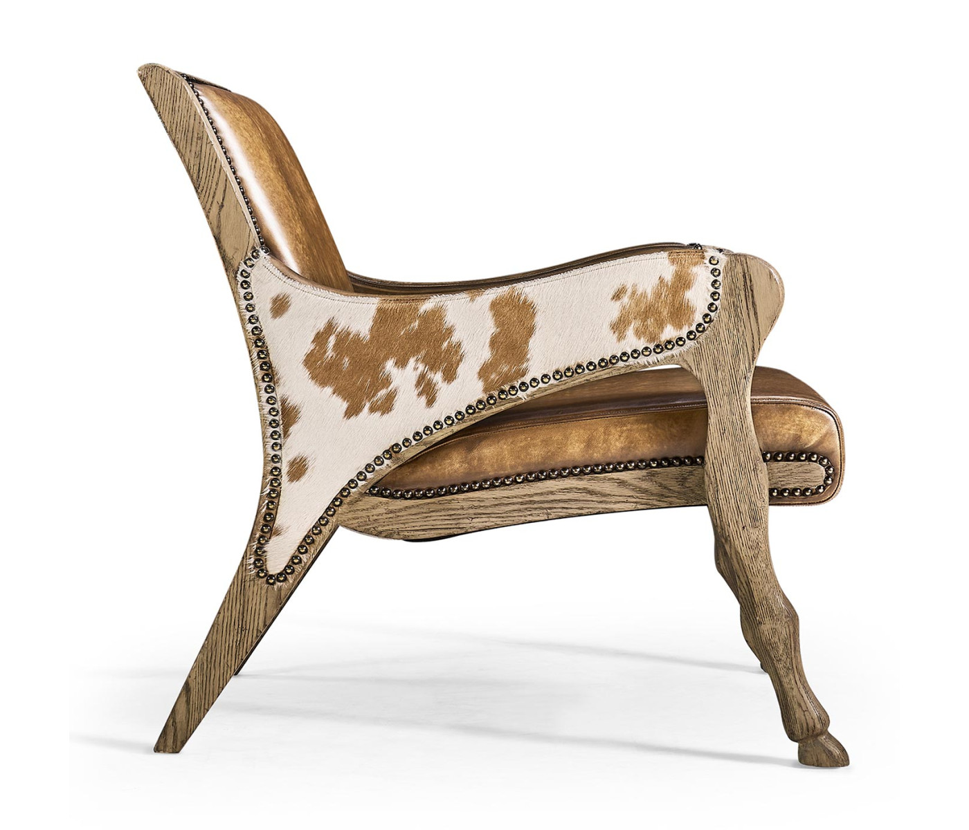 Echo Canyon Leather & Hide Occasional Chair