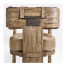 Stone Ridge Leather Arm Chair