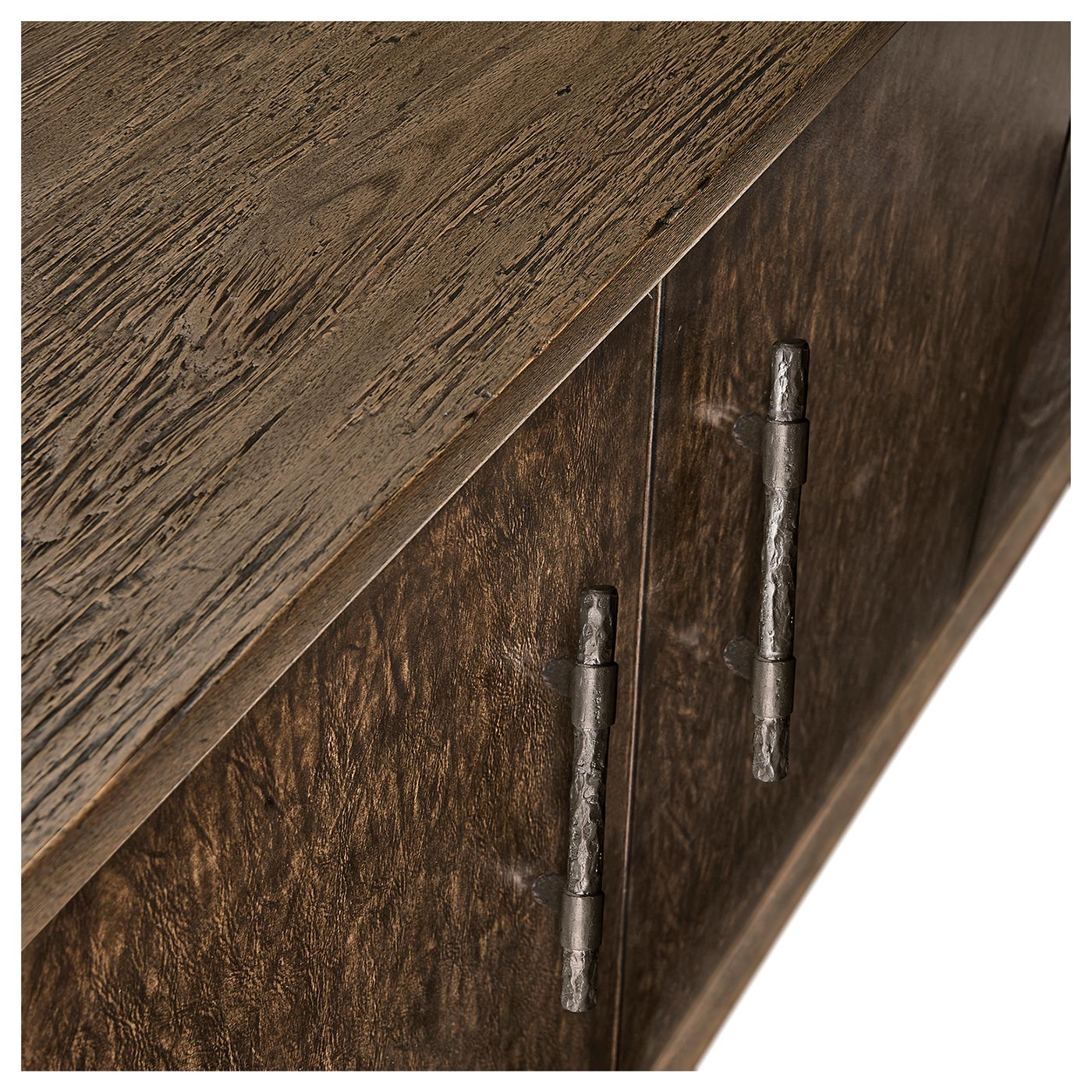 Stone Ridge Leather Credenza Dark