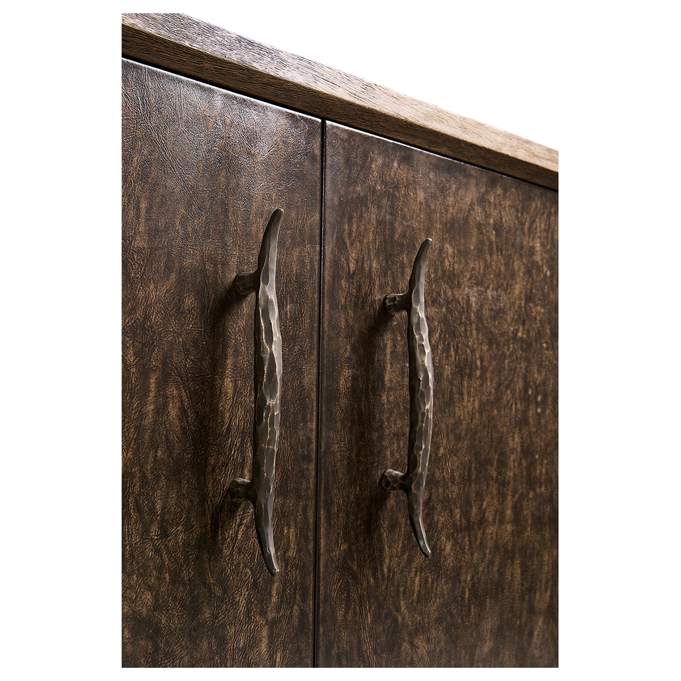 Stone Ridge Leather Credenza Dark
