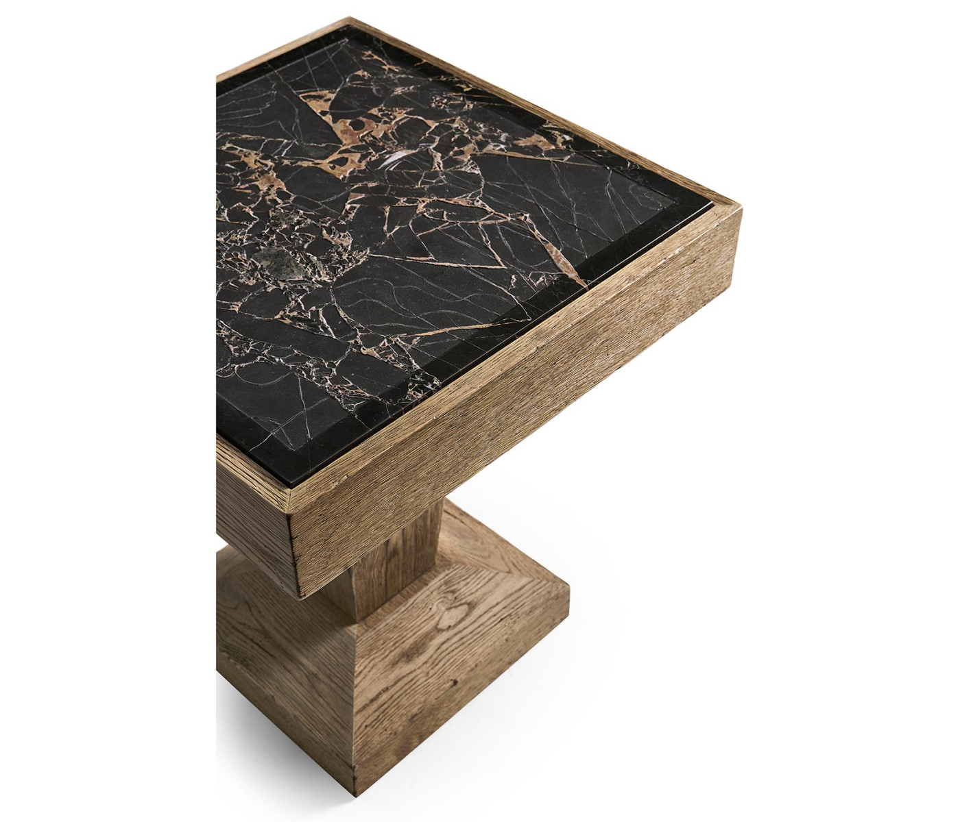 Echo Canyon Square Marble Side Table