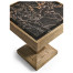 Echo Canyon Square Marble Side Table
