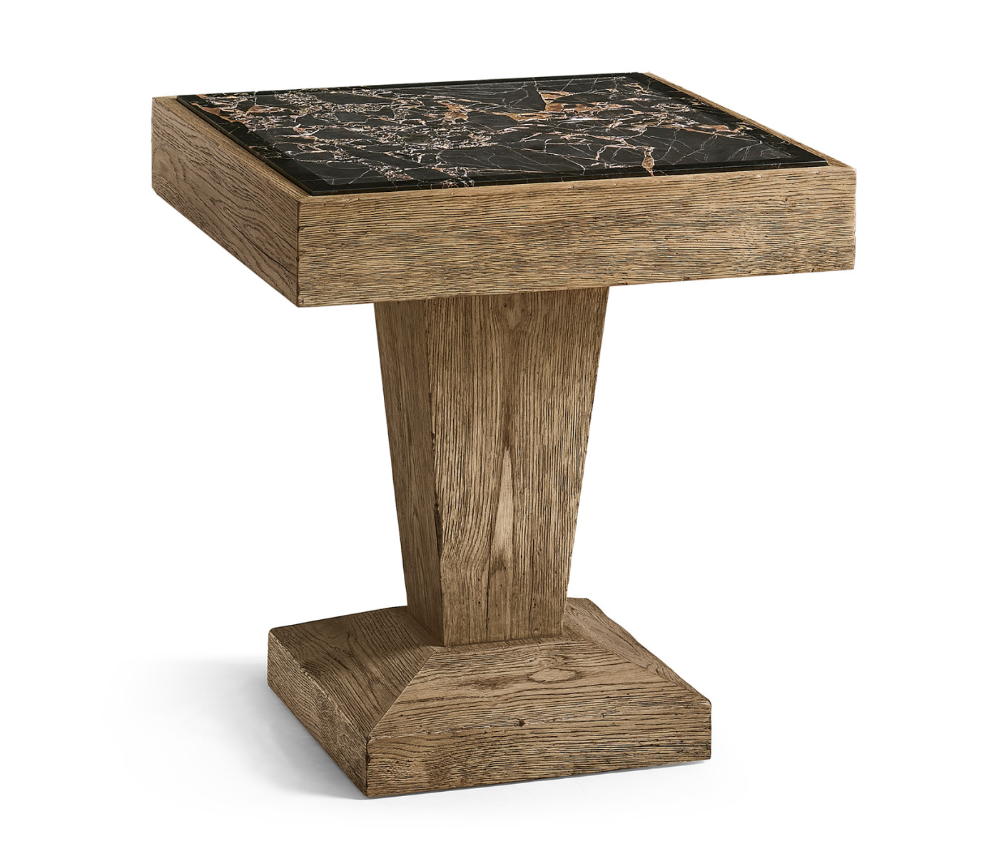 Echo Canyon Square Marble Side Table