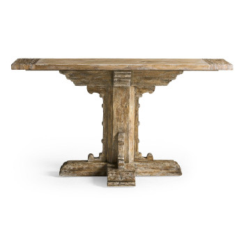 Caldera Pedestal-Base Console Table