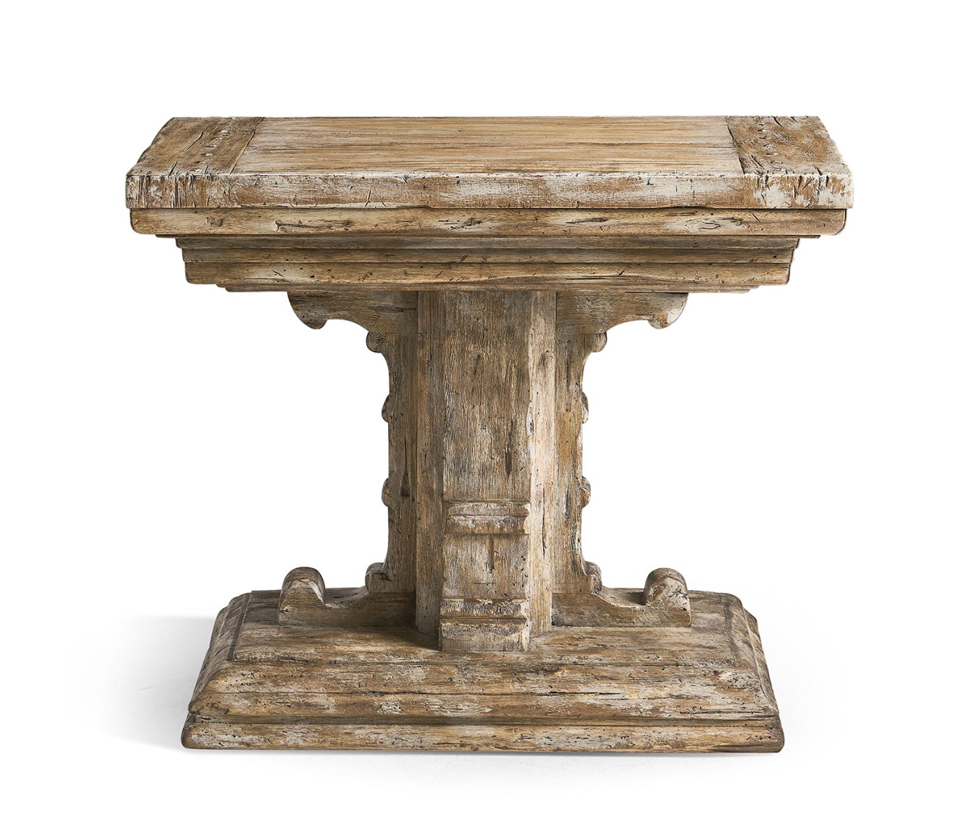 Caldera Pedestal-Base Side Table