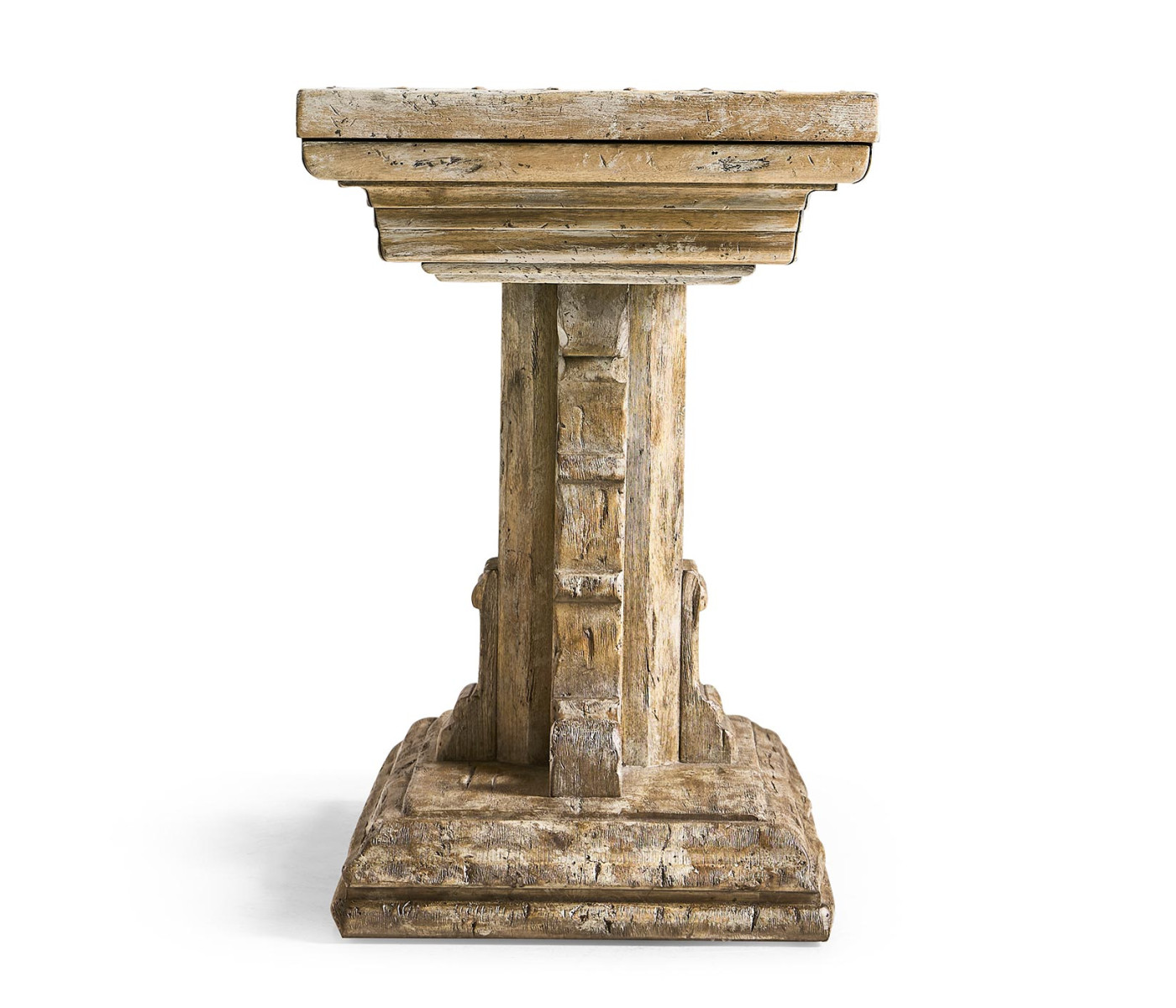 Caldera Pedestal-Base Side Table