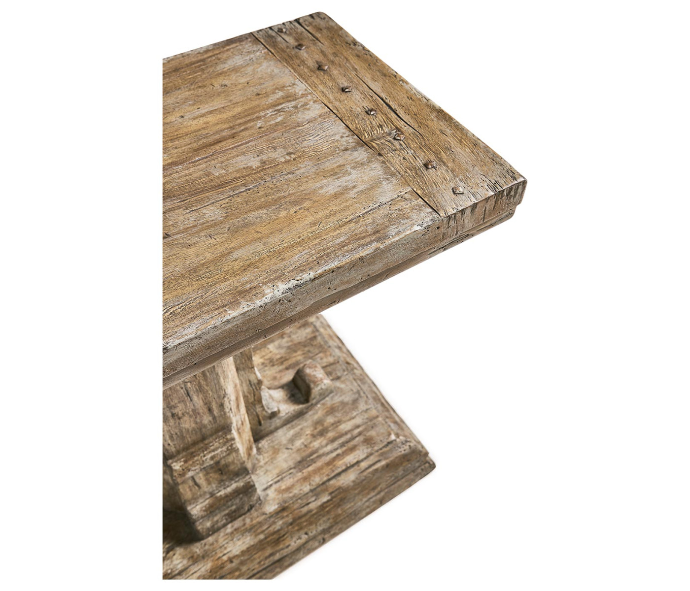 Caldera Pedestal-Base Side Table