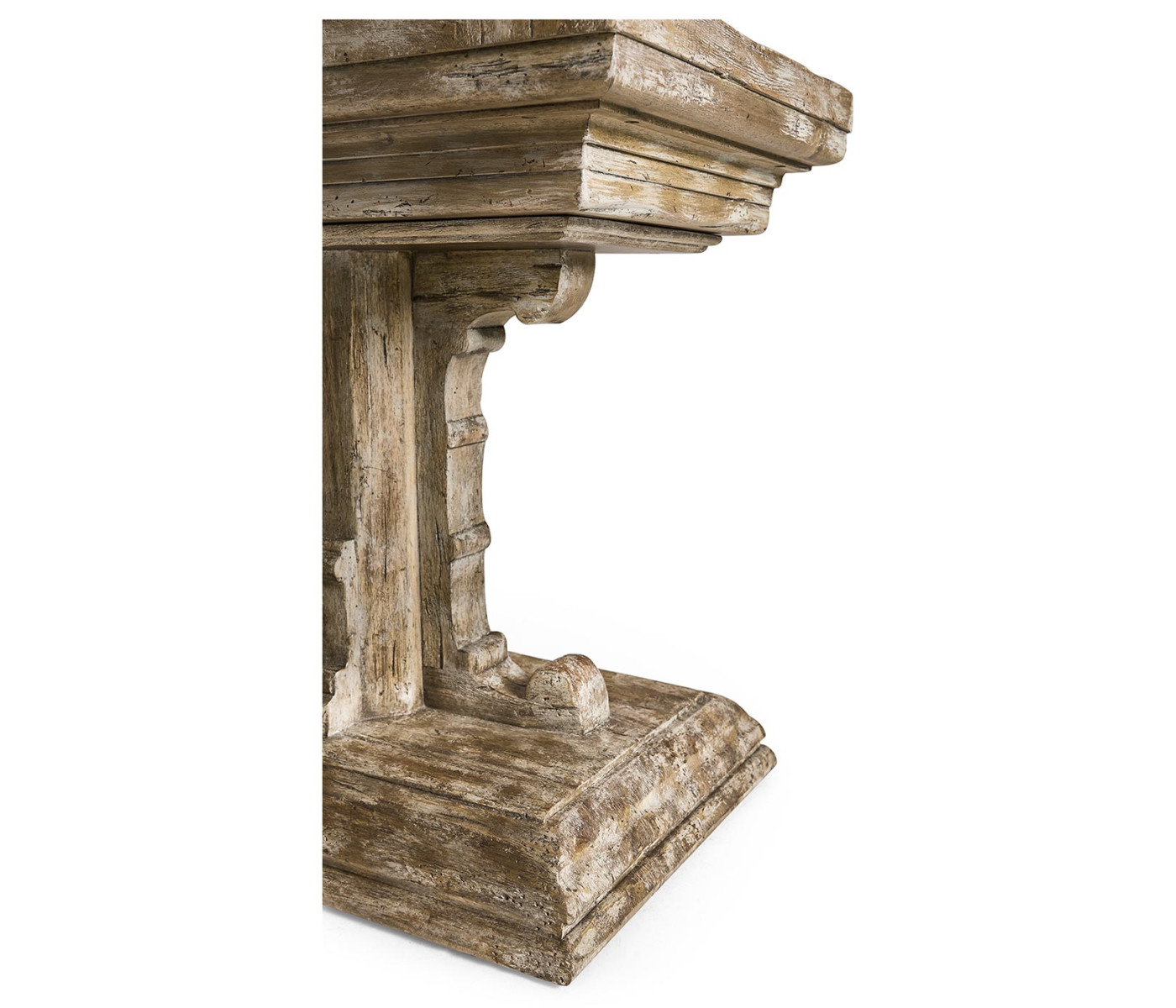 Caldera Pedestal-Base Side Table
