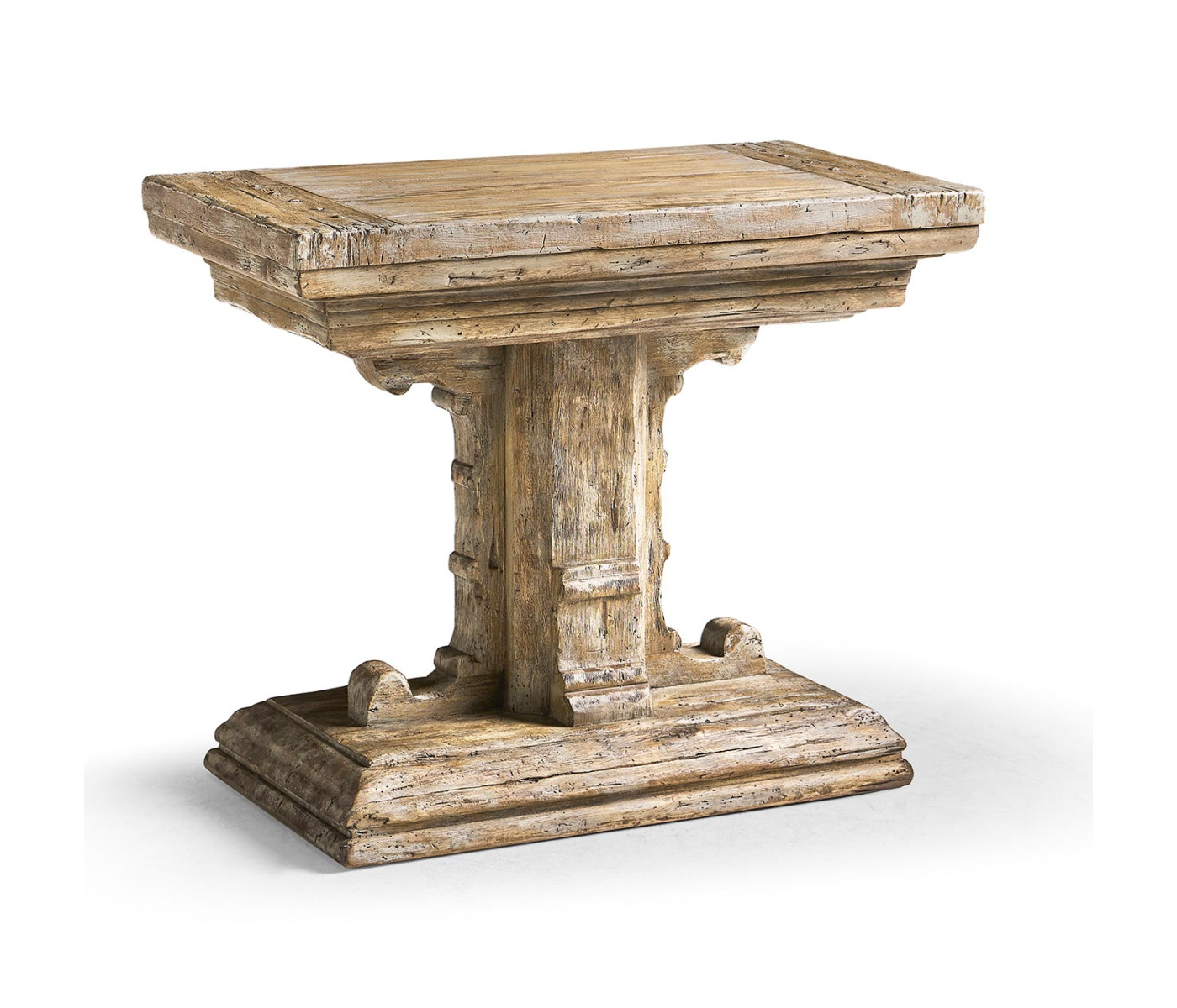 Caldera Pedestal-Base Side Table