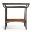 Forge Iron Square End Table