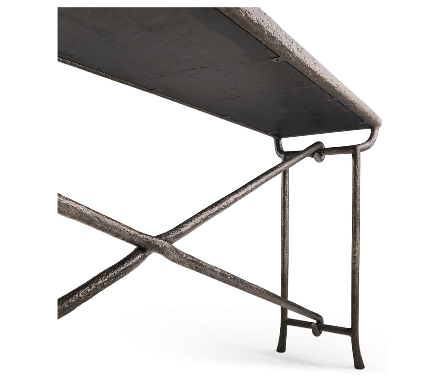 Forge Iron Console Table