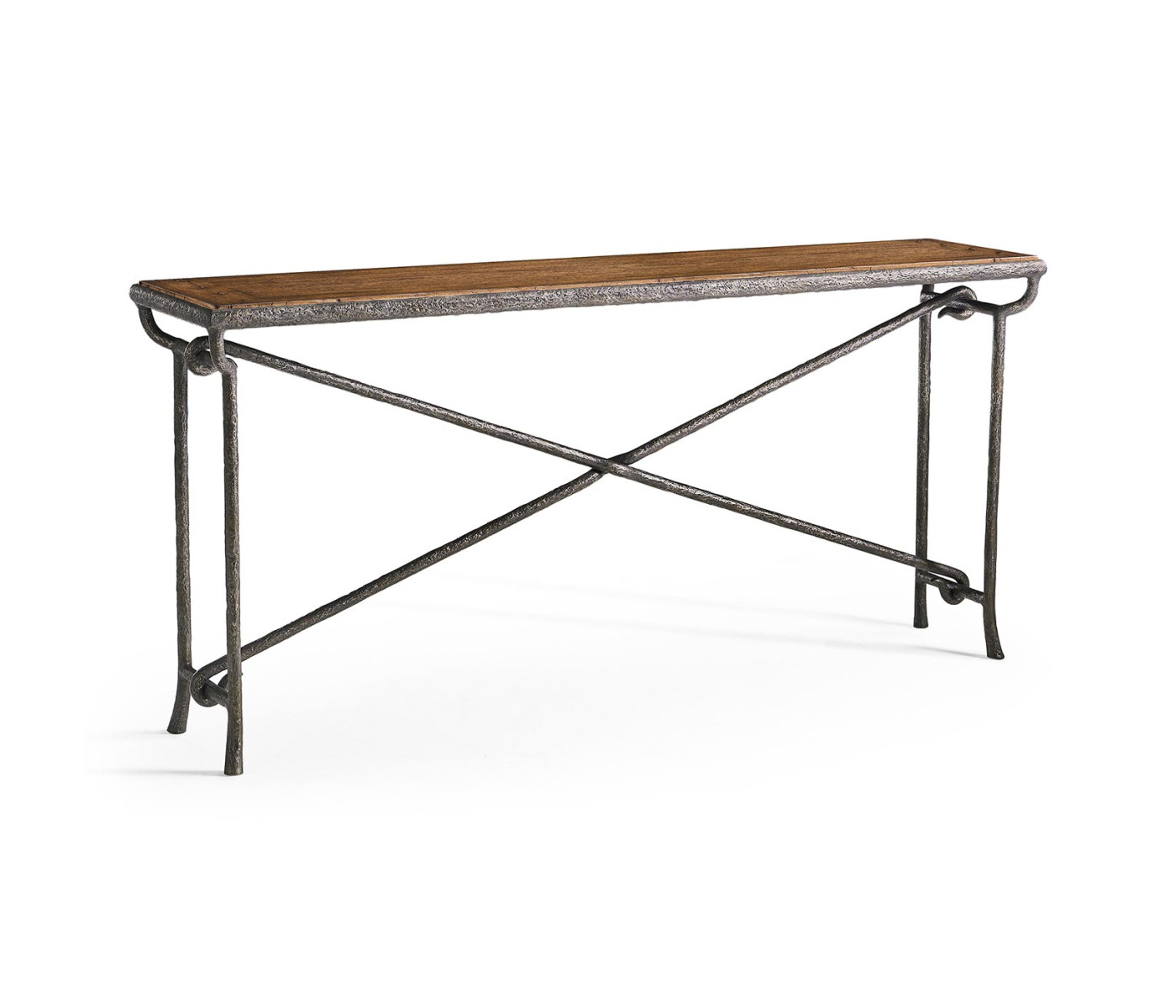Forge Iron Console Table