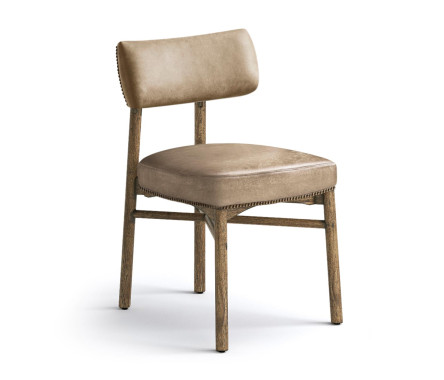 Stone Ridge Leather Dining Side Chair
