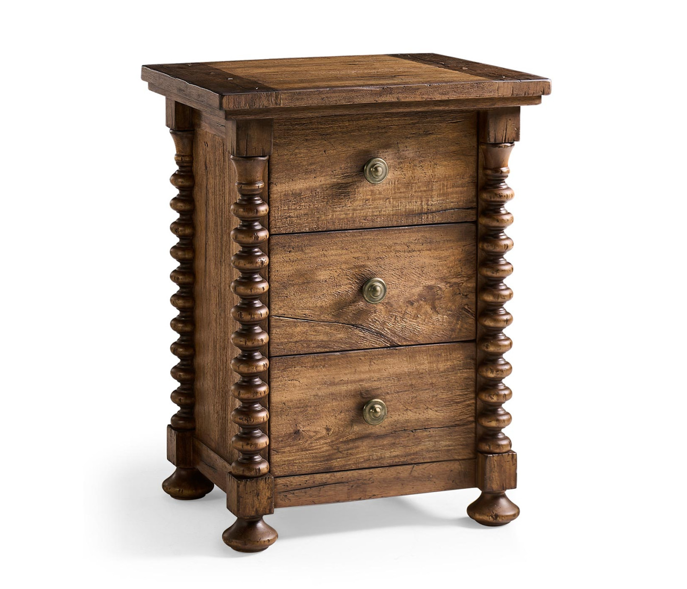 Tamarisk 3 Drawer Narrow Nightstand
