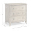 Caldera 3 Drawer Chest