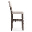 Caldera Oscura Upholstered Armless Bar Stool