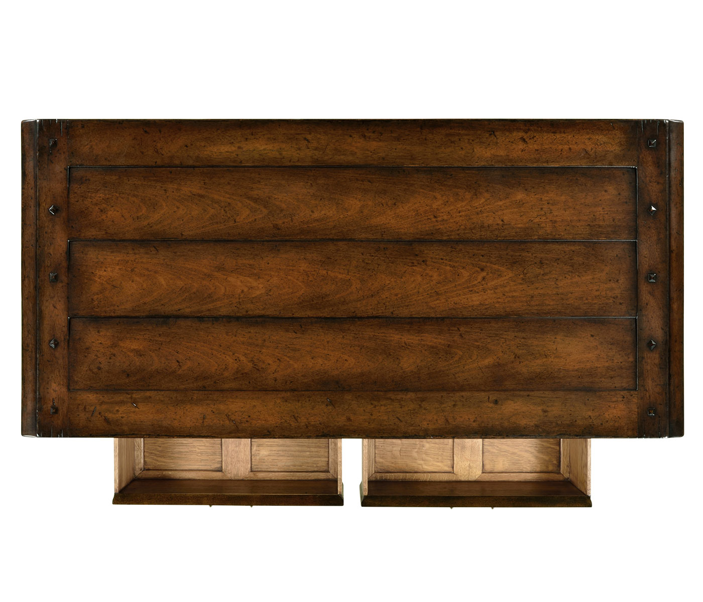 Bobbin turned walnut side table