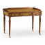 Leather inset dressing table