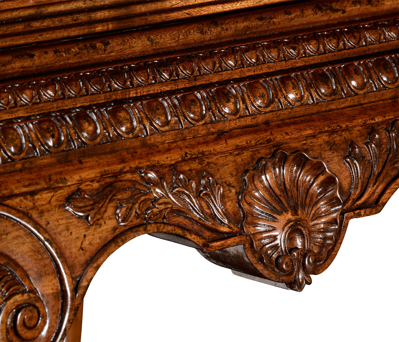 George II style flatware cabinet