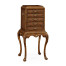 George II style flatware cabinet