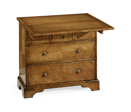 Satinwood writing chest