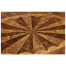 Oval marquetry side table
