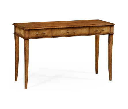Satinwood parquet console