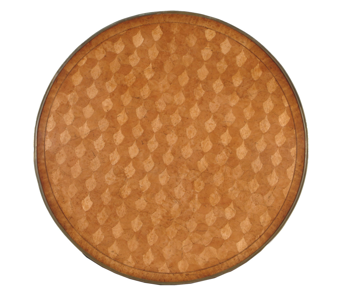 Parquetry lamp table