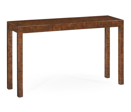Leather console