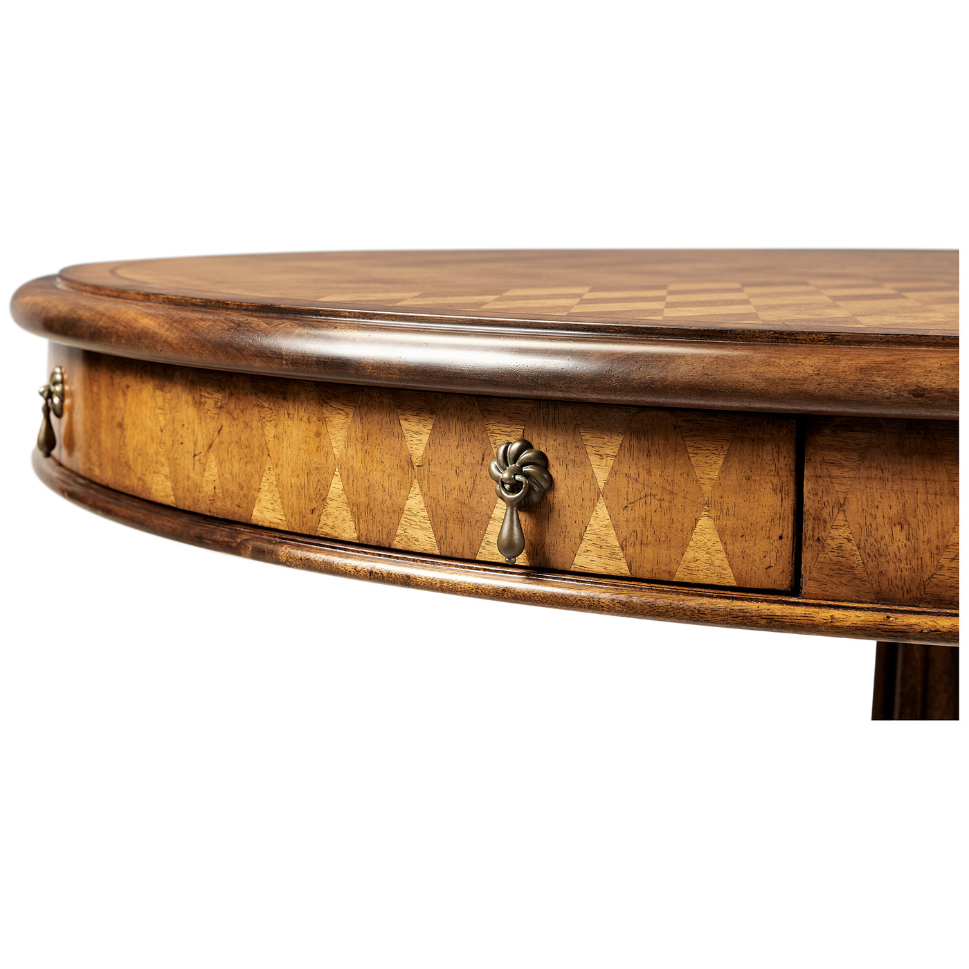 Parquetry Walnut Centre Table