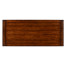 Walnut dining table on heavy base